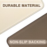 Antislip Keukenmat Beige 44x150 cm - 32% Korting