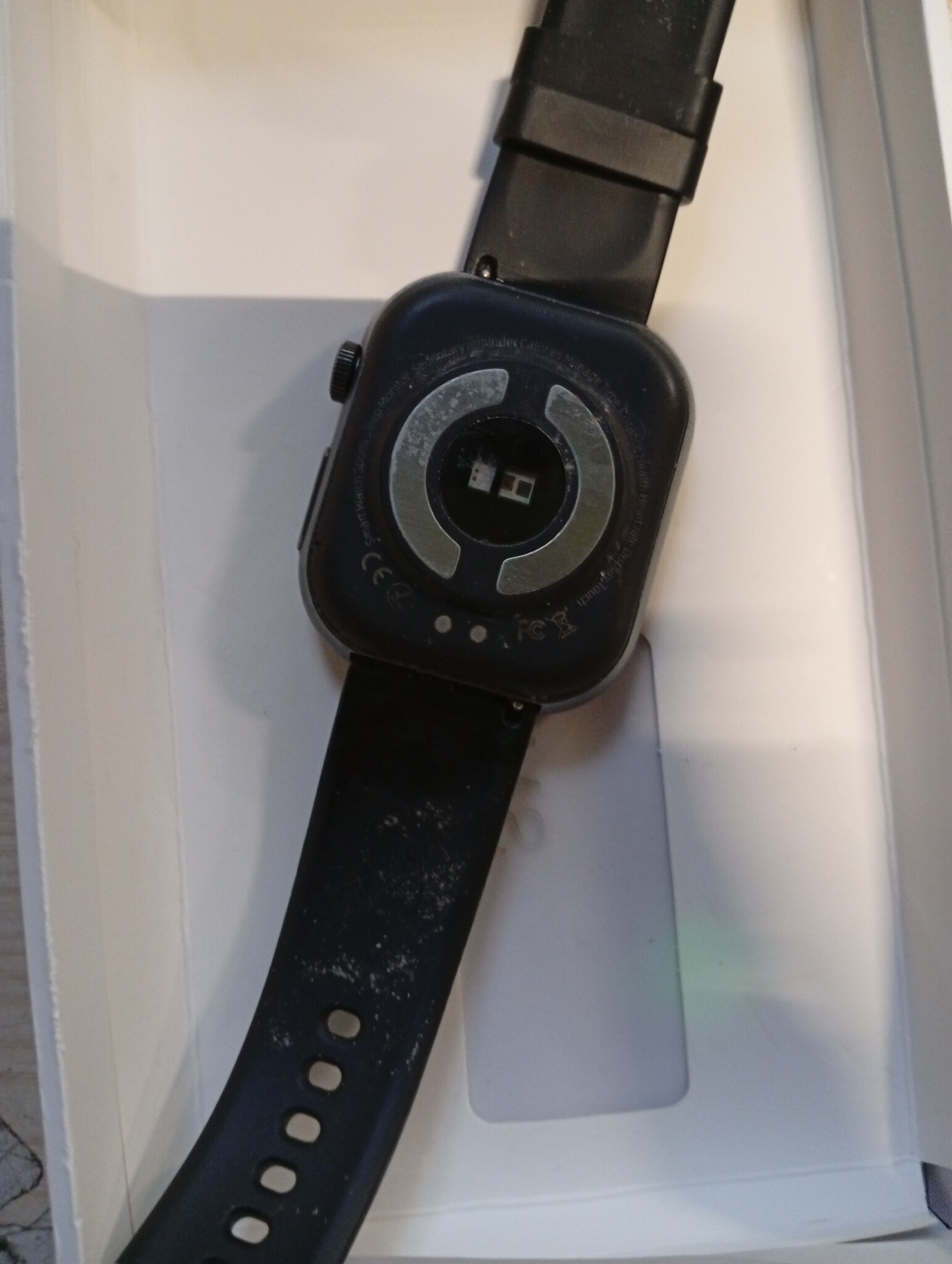 YUPENG Smartwatch 1,95 inch AMOLED - Fitness Tracker met Gezondheidsfuncties - Zwart