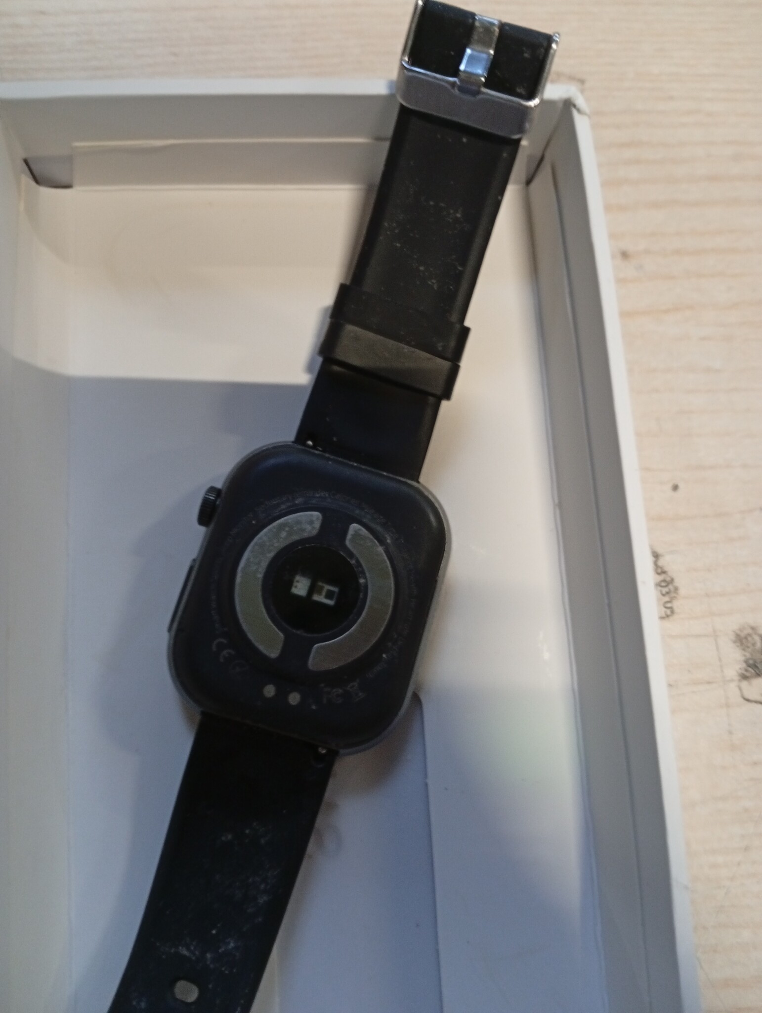 YUPENG Smartwatch 1,95 inch AMOLED - Fitness Tracker met Gezondheidsfuncties - Zwart