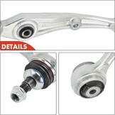 Frankberg 1 x draagarm, compatibel met X5, F95, G05, xDrive30d, 3.0L, 2018-2020, X6, F96, G06, M50i, xDrive 4.4L 2019-2023, IX I20 xDrive40 Electric 2021-2024. CE # 31 106878082