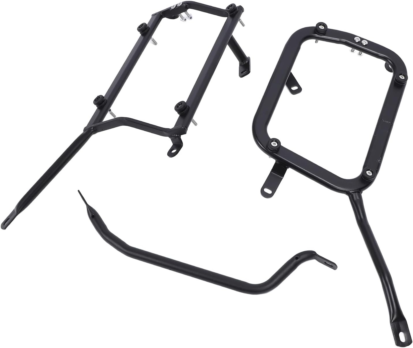 Zijtasdrager voor Motor - Geschikt voor TRK 502x - Zwart - Metaal