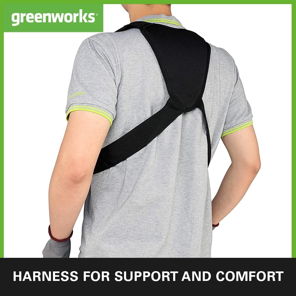Greenworks 40V Accu Bosmaaier en Grastrimmer - 40 cm - Inclusief 2 Accu's en Lader - Groen