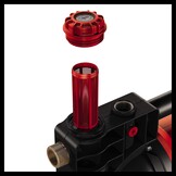 Einhell GE-GP 1246 N FS Tuinpomp - 1200 W - 4600 l/u - Rood/Zwart