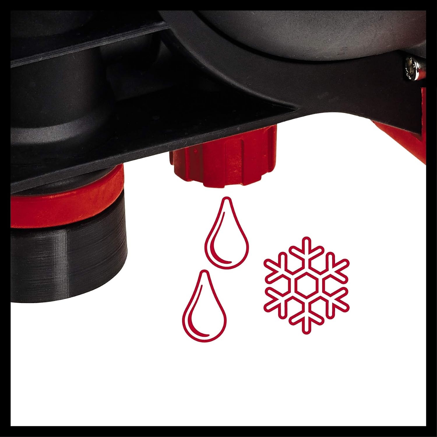 Einhell GE-GP 1246 N FS Tuinpomp - 1200 W - 4600 l/u - Rood/Zwart