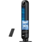 DREO Nomad One Tower Fan - Stille 36 inch Ventilator met Afstandsbediening - Zwart