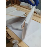 vidaXL Rolling Kast 63,5 x 39 x 79 cm Massief Vurenhout Wit