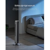 Dreo Torenventilator met Afstandsbediening van 106 cm, 1-12 uur Timer, 36W Stille Staande Ventilator met Oscillatie 120 Graden, 12 Snelheden, 4 Modi, Mobiele Ventilator voor Huis Bureau