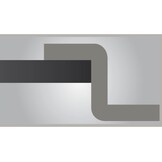 BLANCO LEMIS XL 6 S-IF 523035 Roestvrijstalen spoelbak voor de keuken, voor 60 cm brede onderkasten, met IF vlakke rand en extra grote bak - Maat XL-Becken mit Abtropffläche