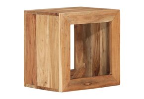 Massief Acaciahouten Kruk 40x30x40 cm - 34% Korting