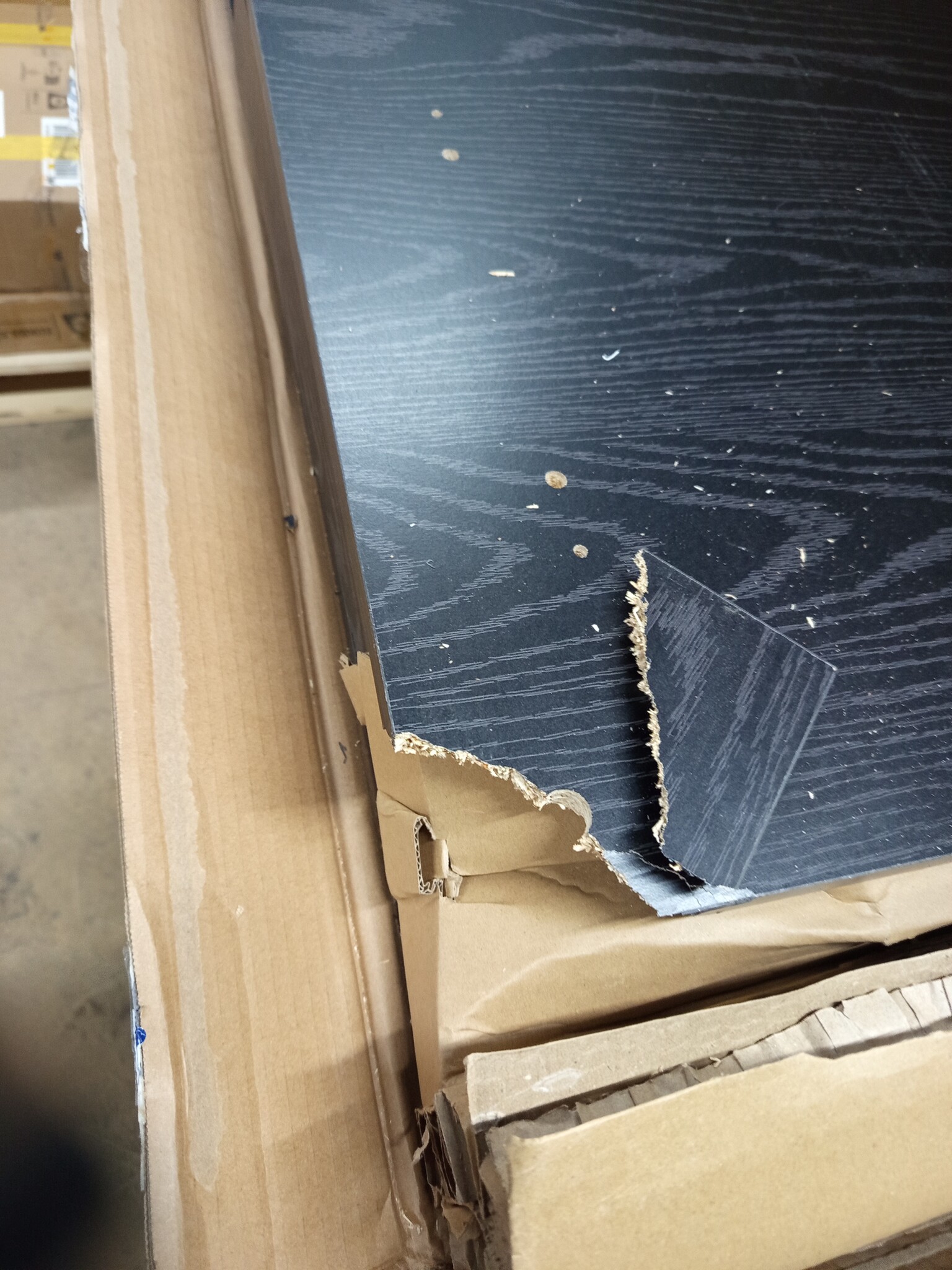 Bureau met Lade Zwart Eiken 60% Korting