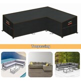 Waterdichte L-Hoes voor Loungebank - 33% Korting