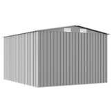 vidaXL Tuinschuur Metaal Grijs 257x298x178 cm - 35% Korting