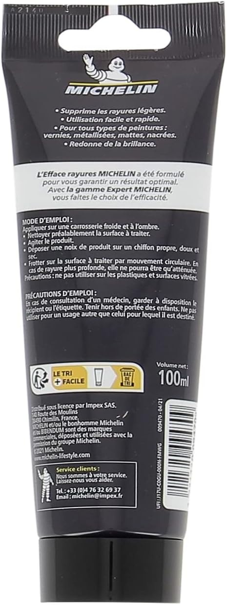MICHELIN Krasverwijderaar Auto - Wit - 100 ml - 40% Korting