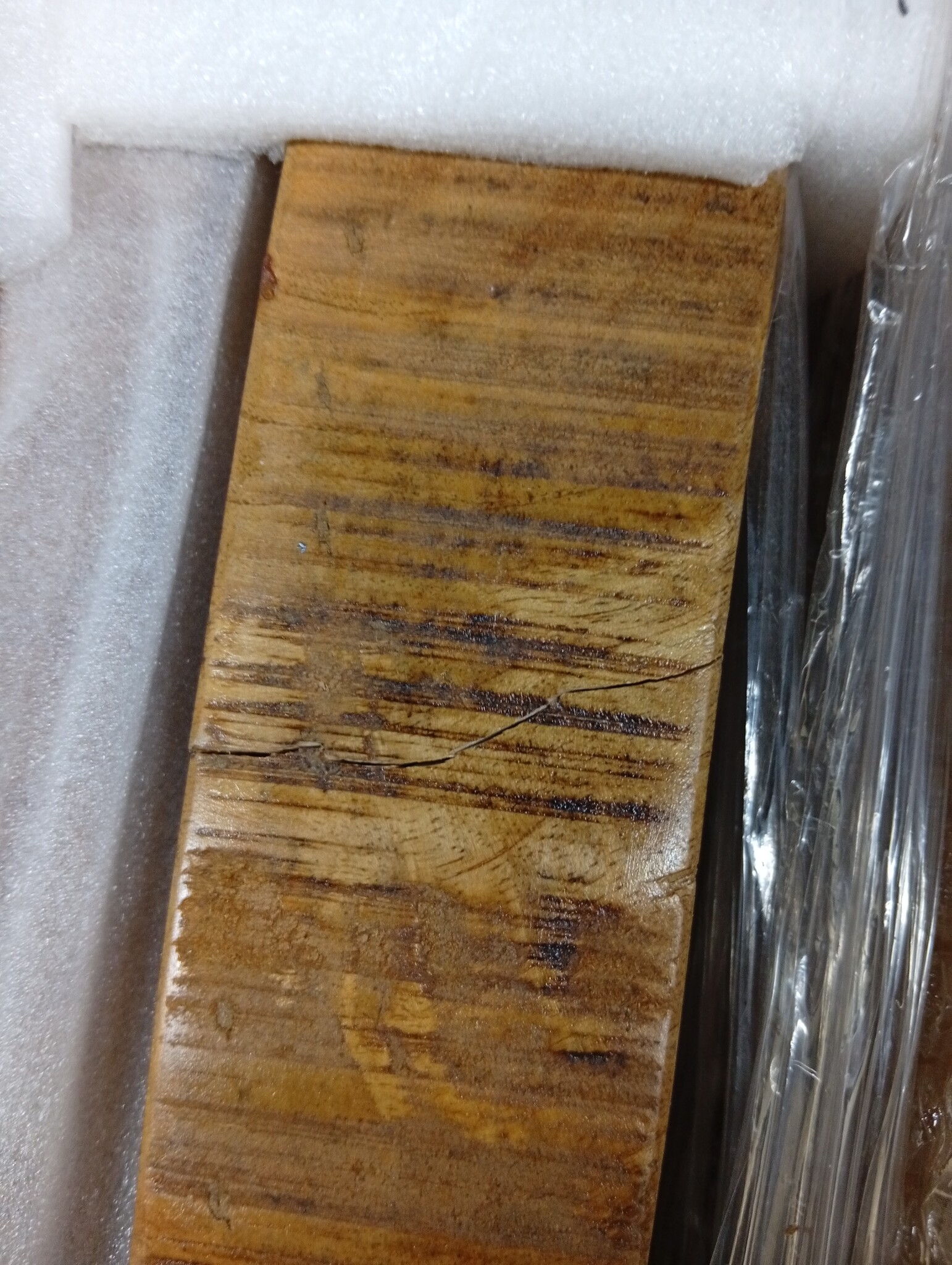 Eettafel Mangohout & Staal 140x70cm - 59% Korting