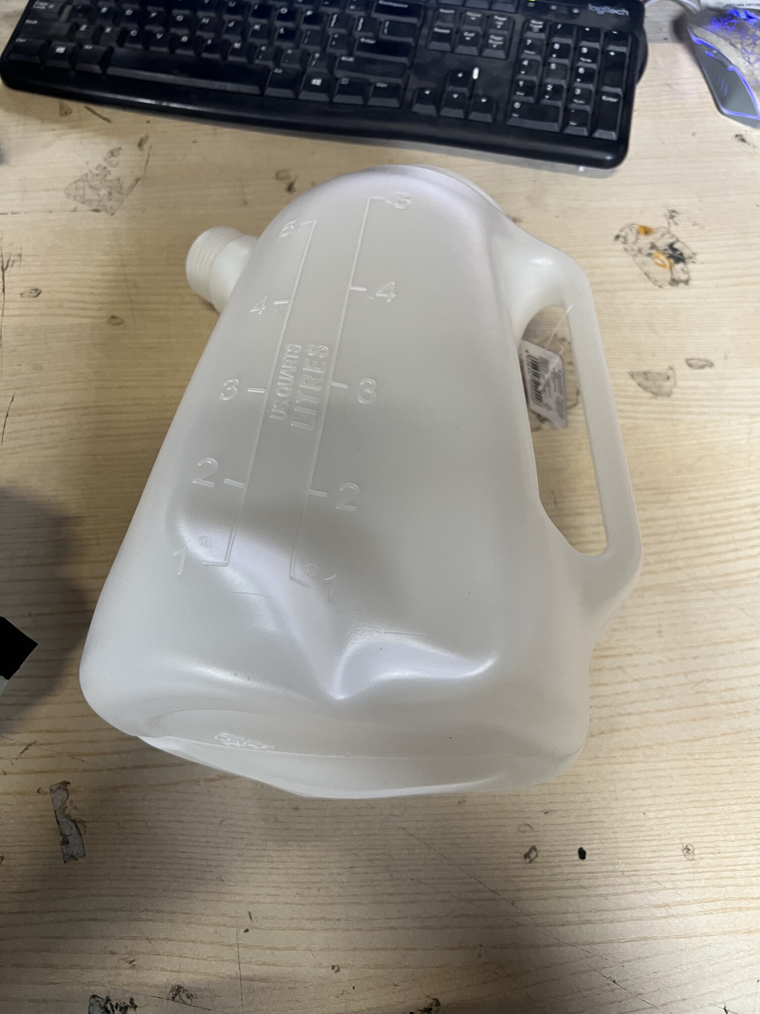 5L Schenkkan met Flexibele Tuit & Deksel - 48% Korting