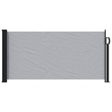 Uittrekbaar Zijscherm 100x300cm Polyester Grijs - 34% Korting