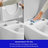 Duravit Univavo WC-zitting D-vorm - 432 x 374 mm - Softclose - Wit