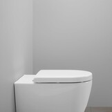 Duravit Univavo WC-zitting D-vorm - 432 x 374 mm - Softclose - Wit