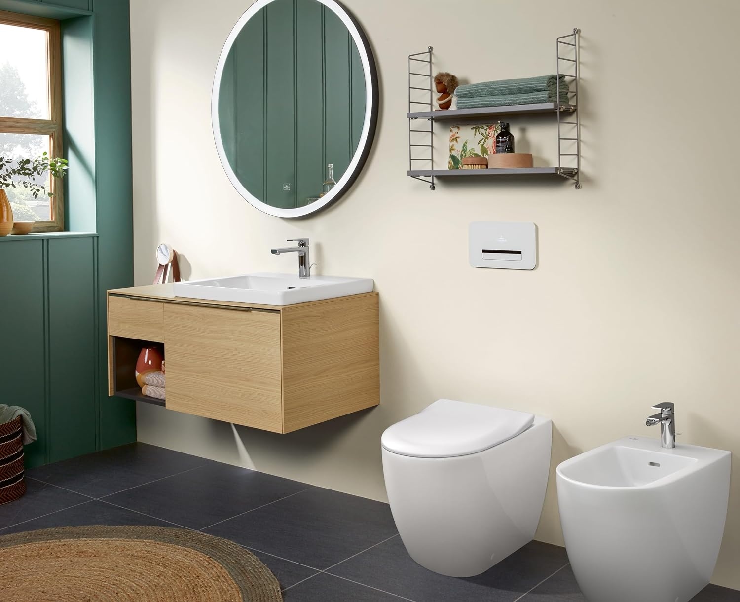 Villeroy & Boch Subway 2.0 SlimSeat closetzitting, D-vorm – Wit Alpin
