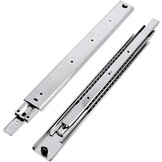 Ladegeleiders telescopische rail zijmontage 700 mm 80 kg industrieel gebruik - Maat 700mm