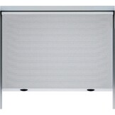 Oprolbaar Raamhor 100x100 cm Wit Aluminium - 33% Korting!