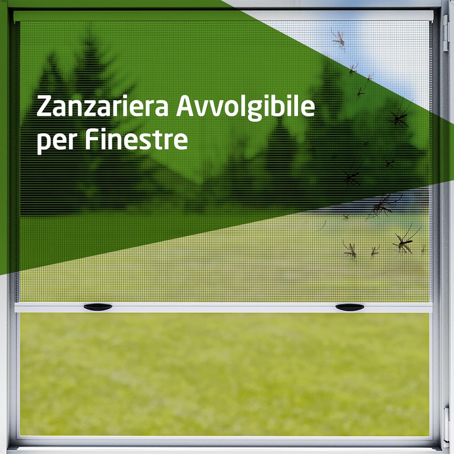 Amig - Set van 2 vaste messing scharnieren met afdekkapje - 50 x 40 mm - Model 1003 - Gepolijste lakafwerking - Rechte rand - Gelamineerd profiel - Eenvoudige installatie en gebruik - Doe-het-zelf - Maat 100 x 100 cm