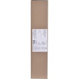 FIREFIX R80/5 pelletkachelbuis van 1,2 mm dik staal met een diameter van 80 mm, voor pelletkachels en pellethaarden, Senotherm, zwart, 500 mm lang
