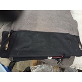 vidaXL Massagestoel stof taupe