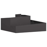 Plantenbak Zwart Koudgewalst Staal 100x100x50cm - 46% Korting