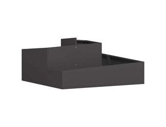 Plantenbak Zwart Koudgewalst Staal 100x100x50cm - 46% Korting