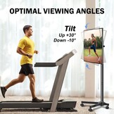 XINLEI Verrijdbare TV Standaard 13-50 inch - Draaibaar en Kantelbaar - Zwart