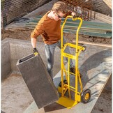 STANLEY Multifunctionele opvouwbare steekwagen en transportwagen, draagkracht 200/150 kg, SXWTD-MT519, staal - Maat SXWTD-MT519