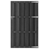 vidaXL Poort 100x180 cm HKC grijs