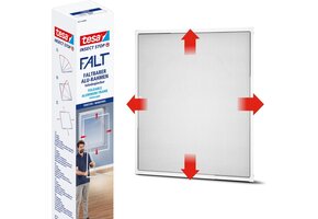 Vliegenhor voor Ramen Wit - Verstelbaar 80-140 cm - 40% Korting