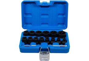 Schroefuitdraaier Set Spiraalprofiel 1/2" 16-Delig - 34% Korting