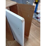 Wandtafel Massief Grenenhout Wit - 70x35x75 cm (54% Korting)