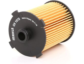 Oliefilter MAHLE OX 1075D, geel, Xs, geschikt voor Volvo XC60 II (246) - 37% Korting