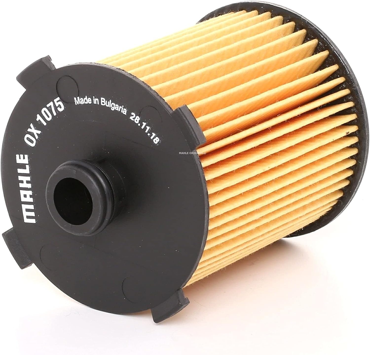 Oliefilter MAHLE OX 1075D, geel, Xs, geschikt voor Volvo XC60 II (246) - 37% Korting