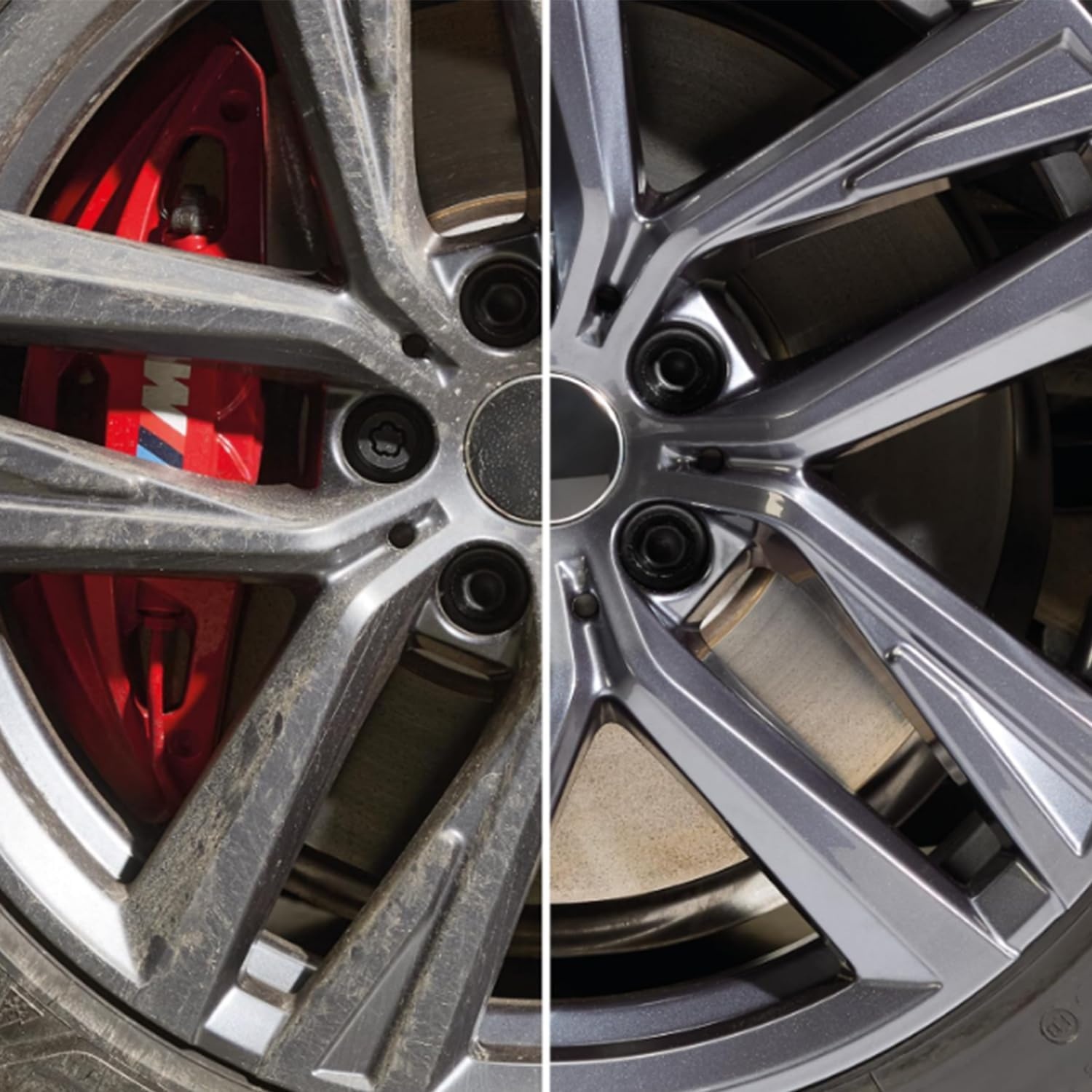 Velgenborstel Beast Edition Geel Zwart S - Krasvrije Velgenreiniging - 26% Korting