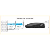 Dakkoffer Wandhouder Zwart - 33% Korting
