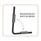 Dakkoffer Wandhouder Zwart - 33% Korting