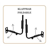 Dakkoffer Wandhouder Zwart - 33% Korting