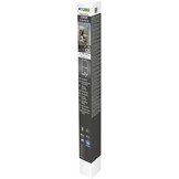 Hor-balkondeur 100x210 cm Wit - Zelfsluitend & Zonder Boren
