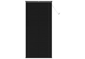 Venetiaanse Jaloezie Zwart PVC - 213 x 80 cm (33% Korting)