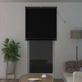 Venetiaanse Jaloezie Zwart PVC - 213 x 80 cm (33% Korting)