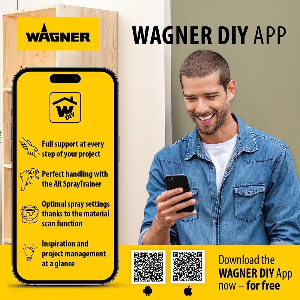 Wagner Verfspuitsysteem W 950 Flexio Geel Zwart M - 35% Korting