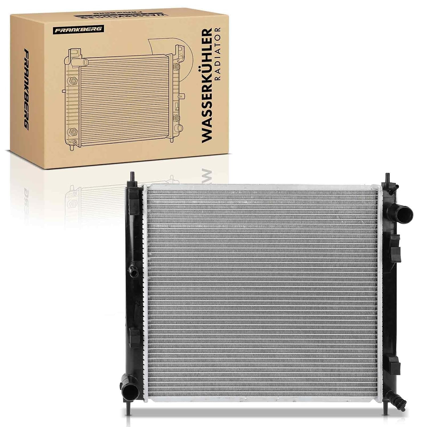 Waterkoeler met transmissie- en motoroliekoeler, geschikt voor Nissan Cube Z12 1.5L (09-14) & Juke F15/Van 1.5L (10-14) - 34% Korting