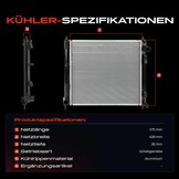 Waterkoeler met transmissie- en motoroliekoeler, geschikt voor Nissan Cube Z12 1.5L (09-14) & Juke F15/Van 1.5L (10-14) - 34% Korting