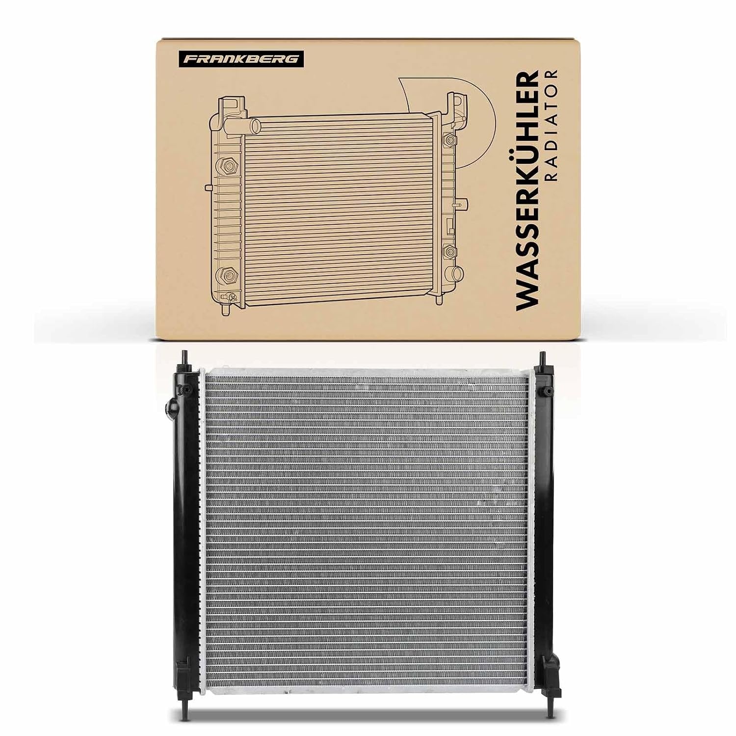 Waterkoeler met transmissie- en motoroliekoeler, geschikt voor Nissan Cube Z12 1.5L (09-14) & Juke F15/Van 1.5L (10-14) - 34% Korting