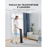 Stille Torenventilator 92cm met Afstandsbediening | 3 Snelheden | Zwart | 54% Korting
